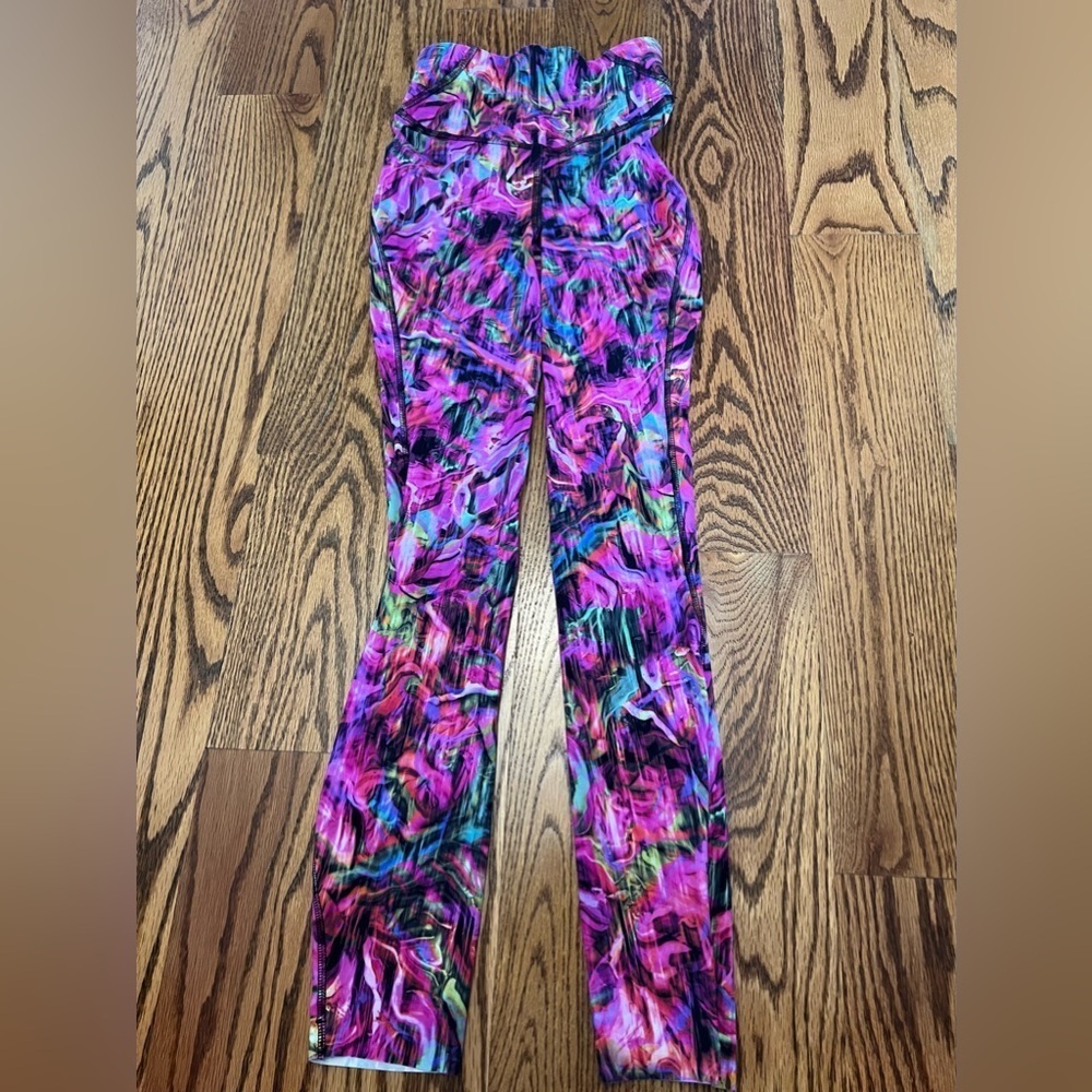 NWOT- Lululemon Base Pace High Rise Running Tight 25” Size 0 Hyper Flow - Picture 6 of 11
